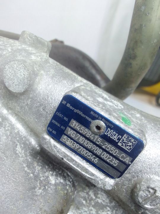 фото №14, Volvo xc40 17- турбонагнітач 314598415-2550-ca 2.0b t5 usa