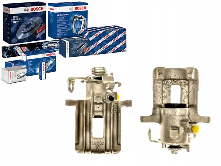 фото №1, Bosch суппорт тормозной vw зад a4 00-08 pr bosch