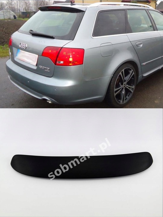 фото №10, Спойлер козырёк do audi a4 b6 b7 2000-2008 avant универсал sobmart
