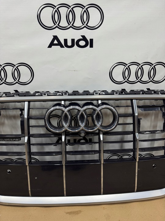 фото №11, Audi q7 4m рестайлинг 2019-2024 решётка радиатора решётка бампера перед оригинал.