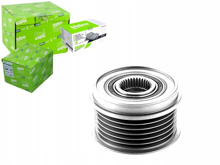 фото №1, Колесо ременное генератора porsche valeo