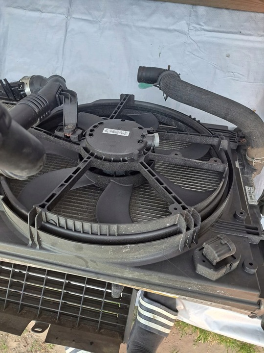 фото №12, Qashqai ii j11 kadjar 1.5 dci pas переднє комплект радіатор