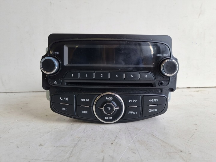 фото №1, Радіо cd заводські оригінал aux opel adam 13435161