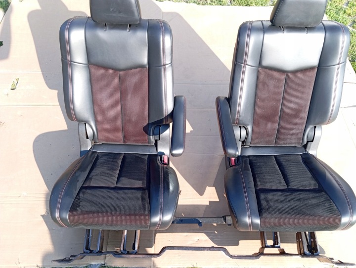 фото №7, Dodge durango iii 11- сидіння r/t карта червона nic шкіра гарний! сидіння