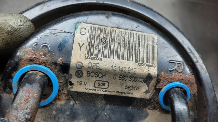 фото №6, Насос топлива opel zafira a 2.2d 13142912 0580300033