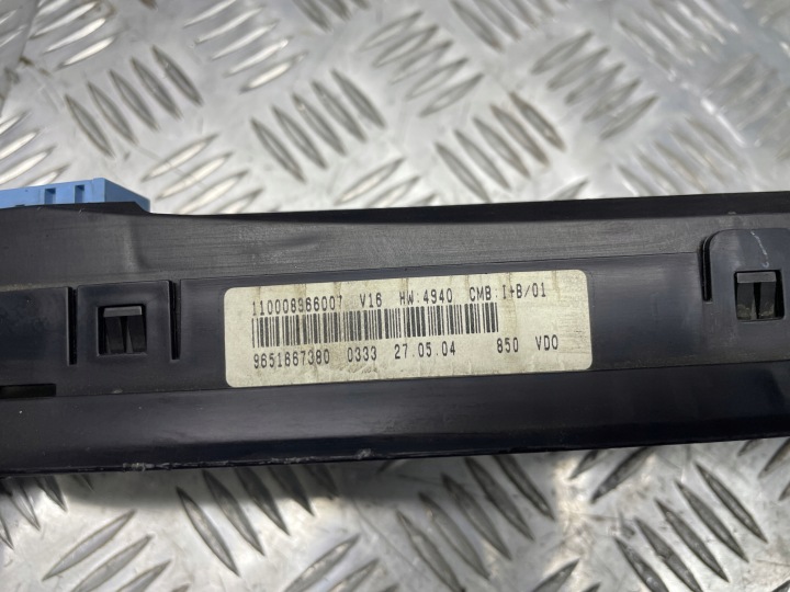фото №6, Панель приладів 9651667380 citroen c4 picasso