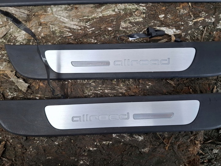 фото №7, Audi a6 c7 2011-18 рік allroad 4g9947405a планки порогові підсвічуваний