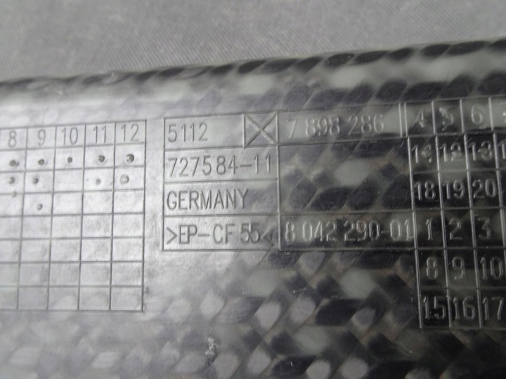 фото №8, Bmw m6 e64 балка бампера перед карбон оригинал