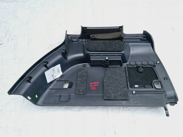 фото №10, Обивка боковина багажника зад левый vw touran i рестайлинг 2010-2015 1t0867035ac