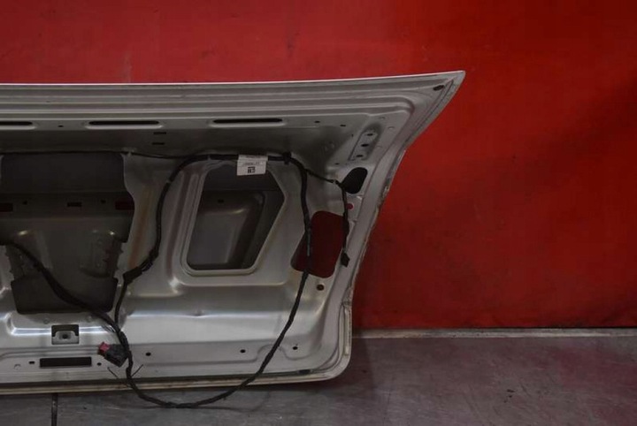 фото №16, Крышка багажника зад задняя серебряная saab 9-3 93 2 ii sedan рестайлинг 07-11