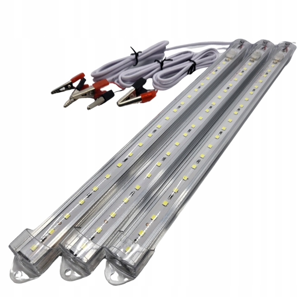 НАКЛАДКА LED (СВІТЛОДІОД) ФАРА MEBLOWA 60CM 12V БІЛА ZIMNA Z WŁĄCZNIKIEM