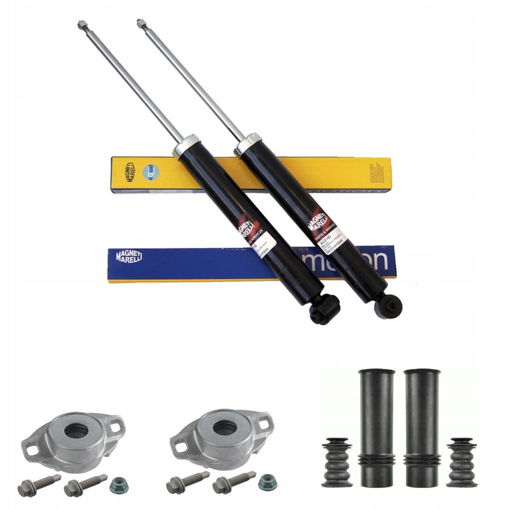 фото №1, Амортизаторы зад + защитные накладки отбойники подушки do citroen c4 i peugeot 307