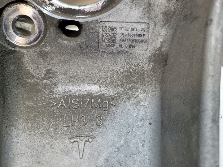 фото №6, Поворотный кулак левый перед tesla модель y оригинал