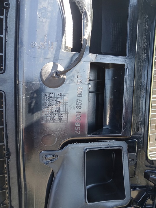 фото №8, Панель консоль комплект подушка безпеки ремені vw passat b7 3c185700qt оригінал