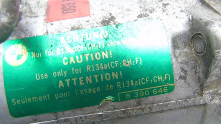 фото №7, Компрессор кондиционера bmw e46 2.0 d 8386650 8390646