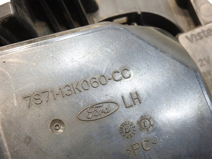 фото №7, Лампа левая передняя перед eu ford mondeo mk4 iv рестайлинг 7s71-13k060-cc