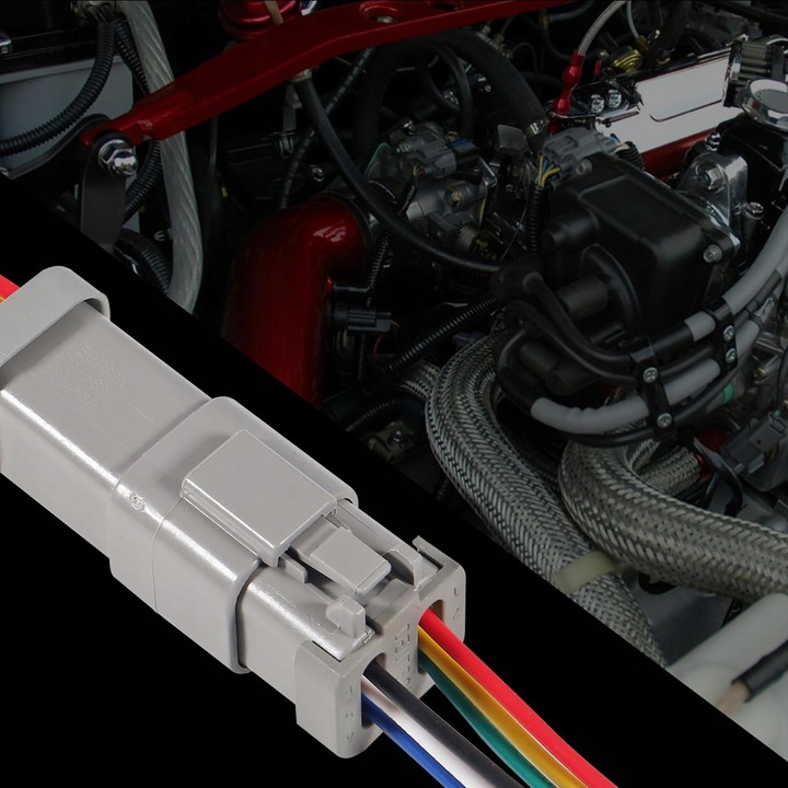 фото №8, Соединитель коннекторы автомобильных штекер герметичные электрические pin 185 szt.