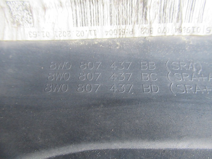 фото №13, Audi a4 b9 8w allroad 19- рестайлінг бампер перед 8w0807437bb 8w0807437bc