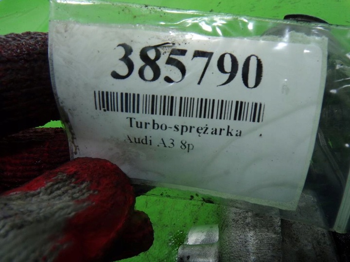 фото №7, Audi a3 8p 1.9 tdi турбонагнетатель turbo турбина 038145702g