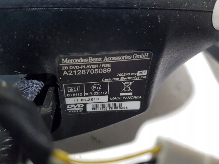 фото №11, Mercedes w212 монітори wyświetlacze підголівники екрани pilot модуль