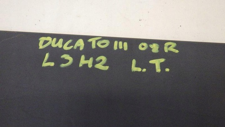 фото №9, Планка крила лівий зад ducato iii boxer jumper ii l3h2 1305769070