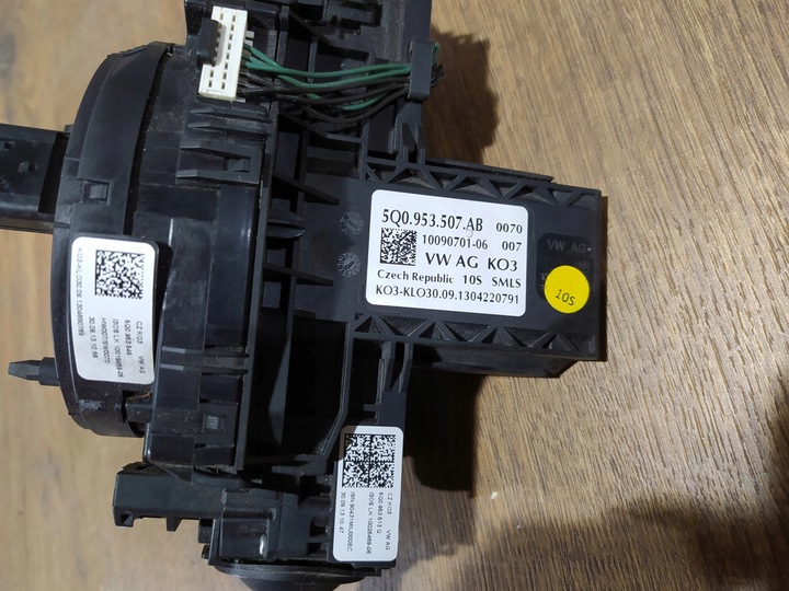 фото №6, Vw passat b8 підкермові важелі стрічка 6q0963649 5q0953507ab