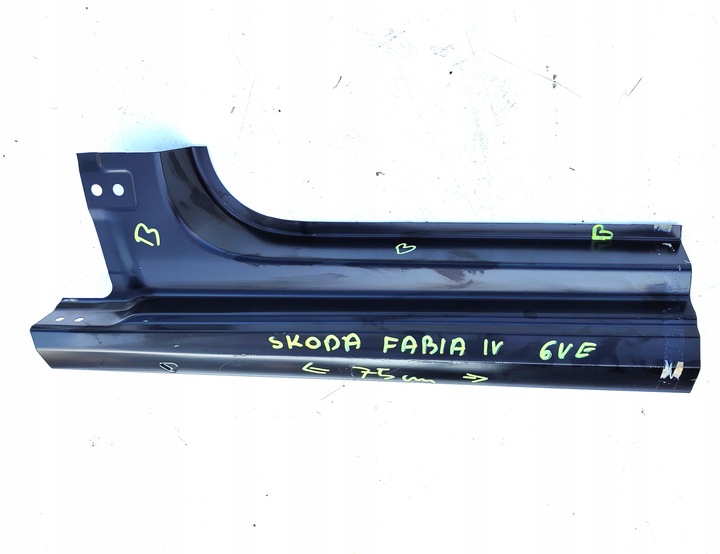 фото №3, Skoda fabia iv 6ve поріг лівий обшивка ліві 21-