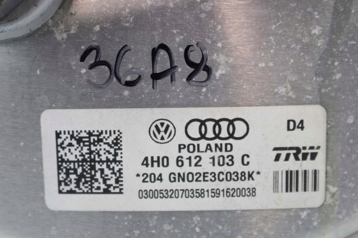 фото №7, Audi a8 4h підсилювач 4h0612103c + головний гальмівний циліндр гальма з насос vwag 8k061102