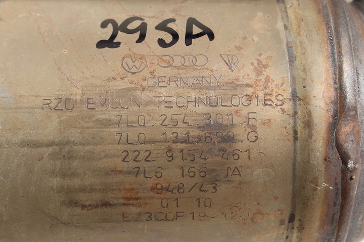 фото №12, Vw audi q7 каталізатор 7l0254301g 7l0254301e 7l0131690h 7l0131690g 3.6 fsi