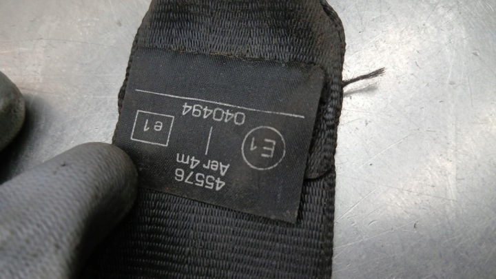 фото №10, Pas безпеки зад заднє праве 8p3857805b audi a3 8p 03r 2.0 tdi