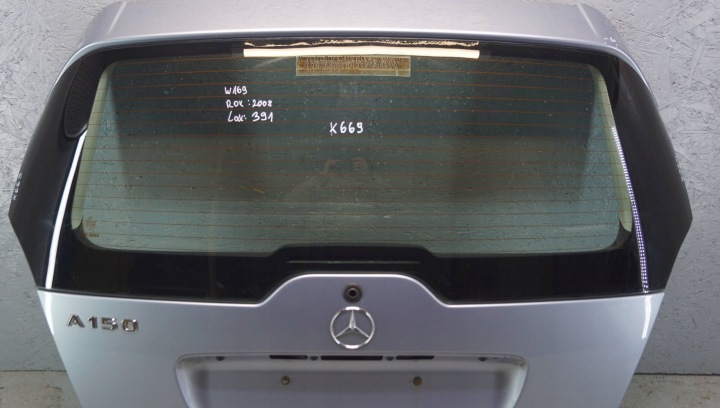 фото №6, Mercedes w169 кришка задня багажника 391 k669