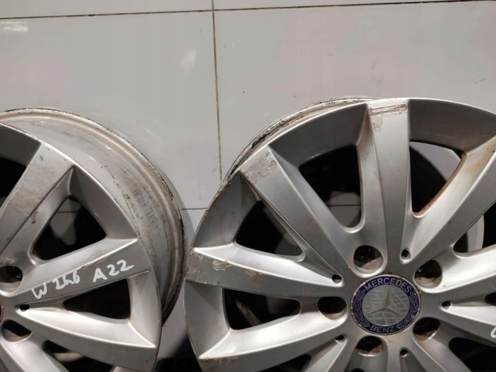 фото №15, Алюминиевые диски диски 16 5x112 mercedes a-klasa w176 b-klasa w246 cla et49