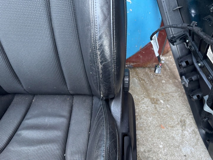 фото №11, Сиденья диван обшивки kpl audi q5 8r s-line полукожа