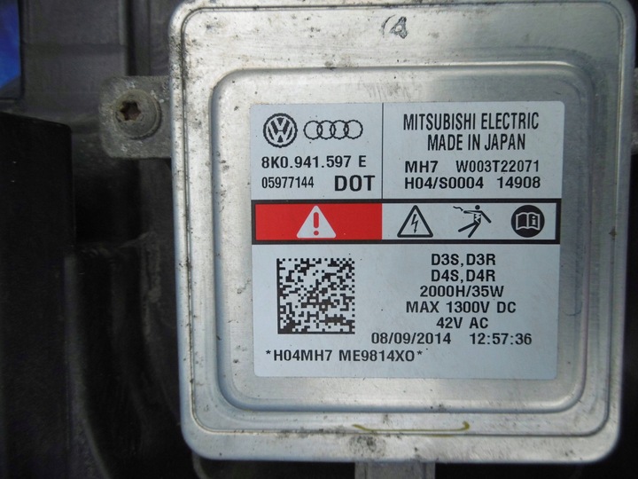 фото №12, Лампа ліва лівий перед ксенон led vw jetta vi 5c7941751e