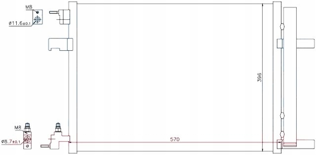 фото №14, Радиаторов кондиционера opel