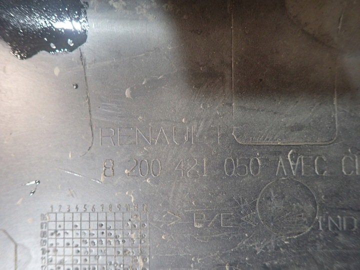 фото №6, Kangoo ii iii z.e. 13- защита стойка b левая средняя 8200421050 769167249r