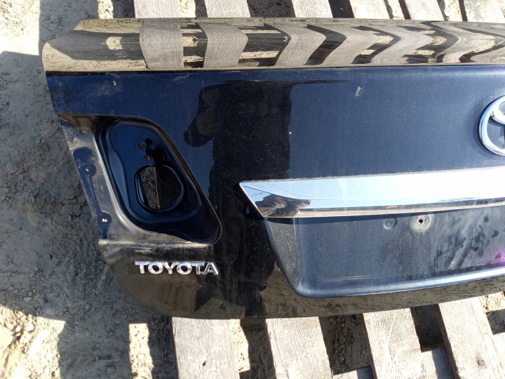 фото №6, Toyota avensis t27 12-15 рестайлінг sedan кришка задня колір 209 чорна