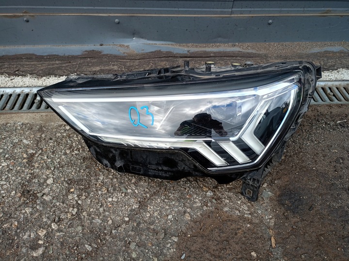 фото №11, Перед капот крила бампер pas лампи повний audi q3 83a s-line tfsi