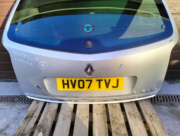 фото №6, Крышка зад renault laguna ii цвет ted69 2005-2007 универсал откидная стекло