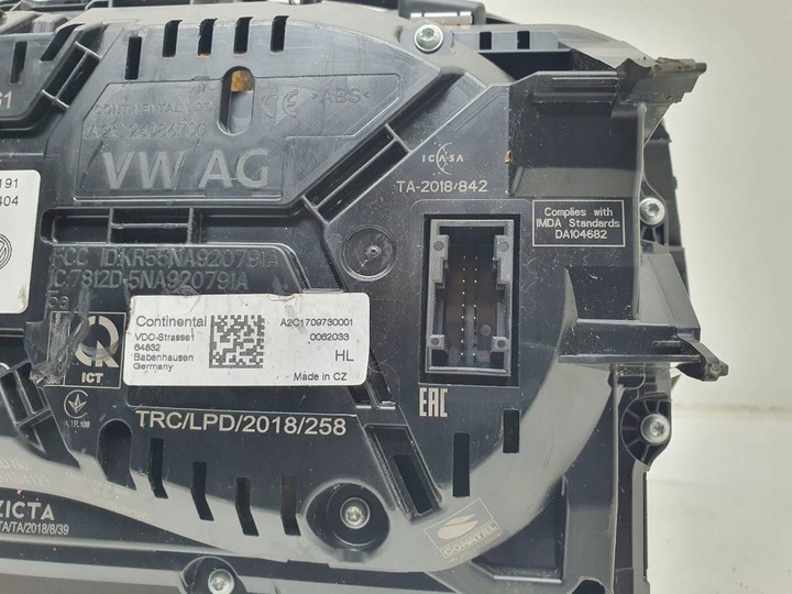 фото №8, Спідометр  прилади дисплей віртуальний cockpit vw arteon 2.0 tdi eu 3g0920791d