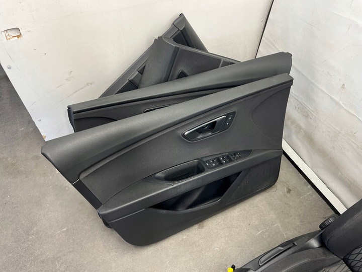 фото №11, Seat leon iii 3 универсал wnętrzne сиденья сиденье левый правые диван зад комплект