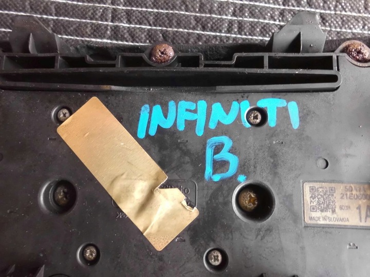фото №8, Панель радио кондиционера infiniti q30 qx30 15- a0919056600