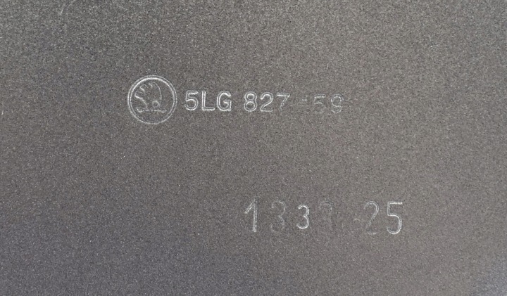 фото №9, Skoda enyaq 5lg крышка багажника зад задняя org