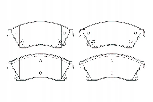 фото №2, Breck комплект тормозные колодки тормозных 1605169 13047072