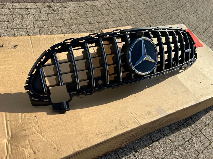 фото №8, Mercedes c w206 206 43 amg решітка радіатора решітка panamericana gt оригінал новий !!