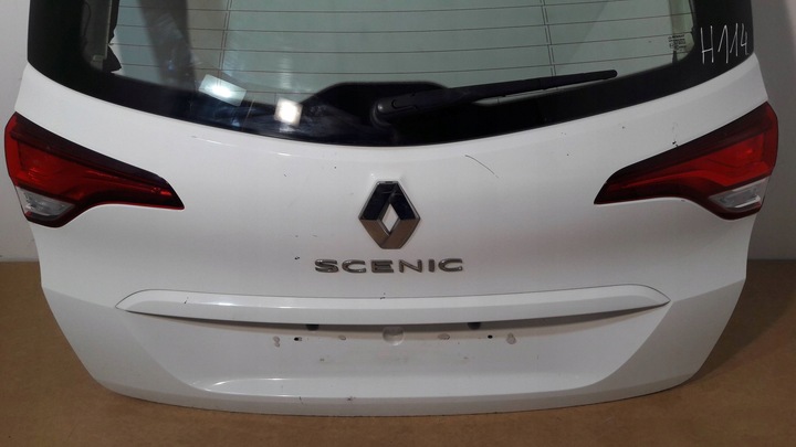 фото №6, Renault scenic iv задняя крышка багажника 2017 h114