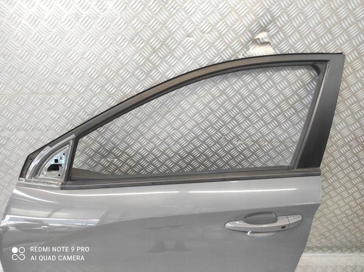 фото №3, Hyundai kona i двері передні ліві перед двері задні ліві зад сірий комплект