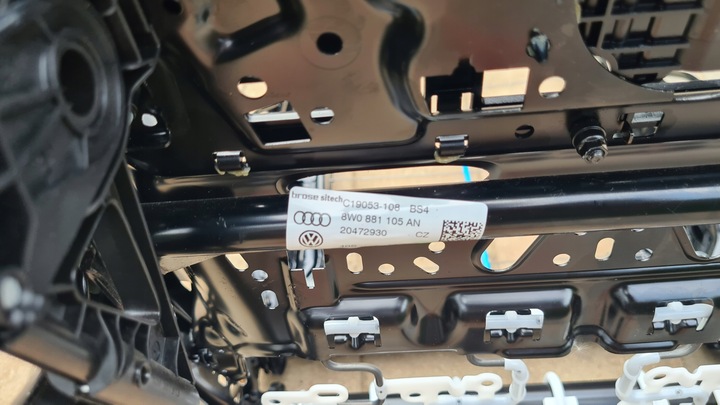 фото №6, Audi a4 b9 рестайлінг 19-24r каркас сидіння лівий перед 8w088105an 8w0881045ap