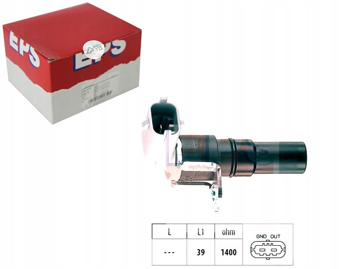 фото №1, Датчик оборотов вала коленчатого opel eps