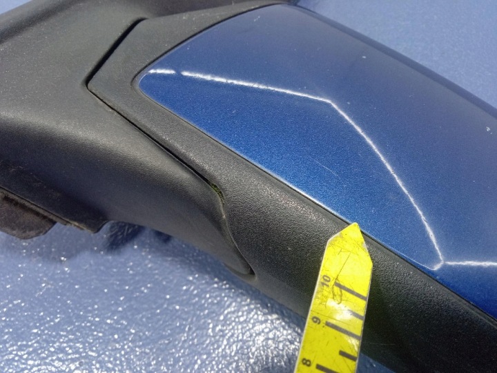 фото №11, Ford c-max mk1 рестайлінг дзеркало ліве 6 pin 63007741 океан блакитний металік